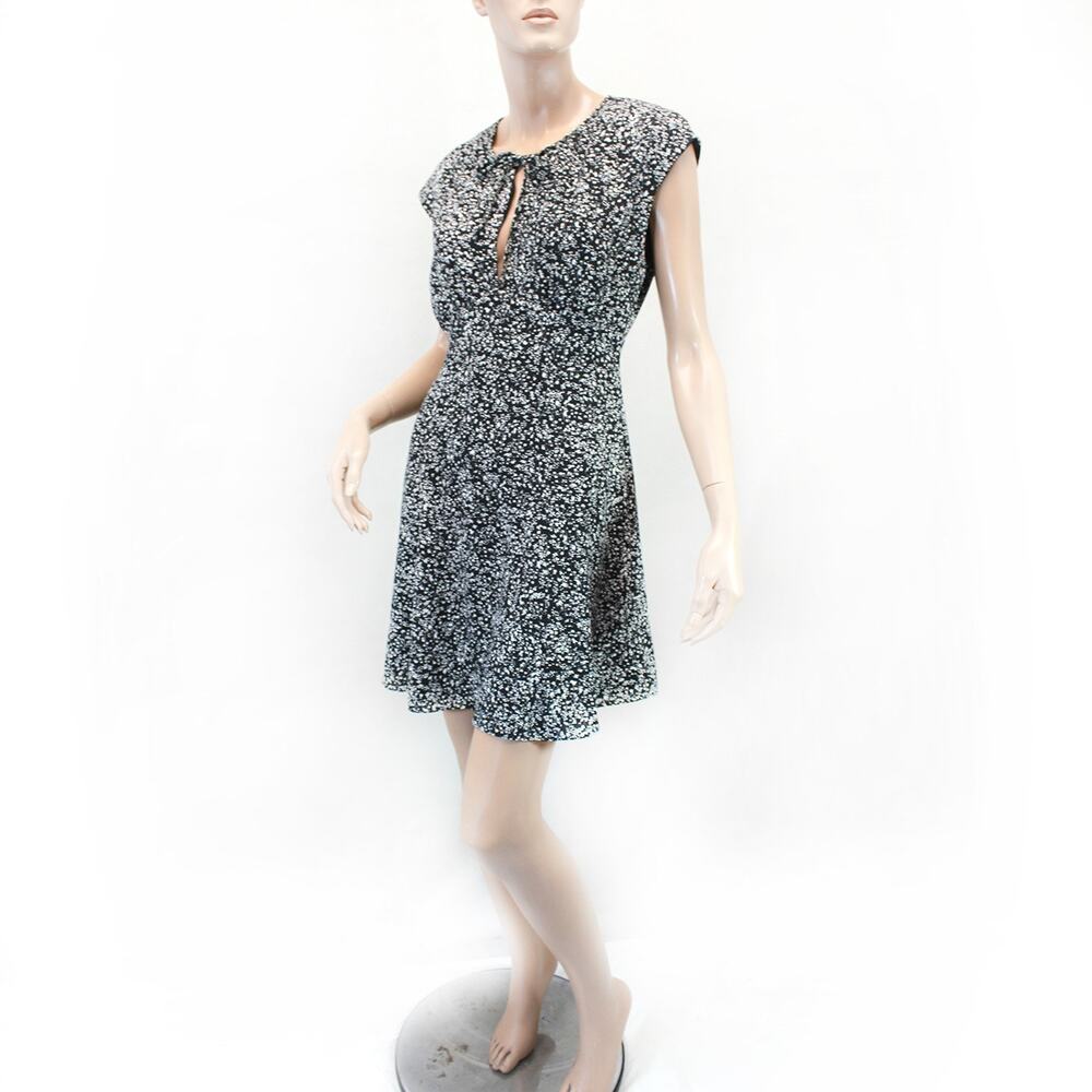 New Bailey/44 Dulce de Leci lined mini dress black & white fairy size 6